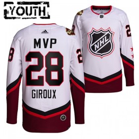 Lasten NHL Philadelphia Flyers Pelipaita Claude Giroux 28 MVP 2022 NHL All-Star Valkoinen Authentic